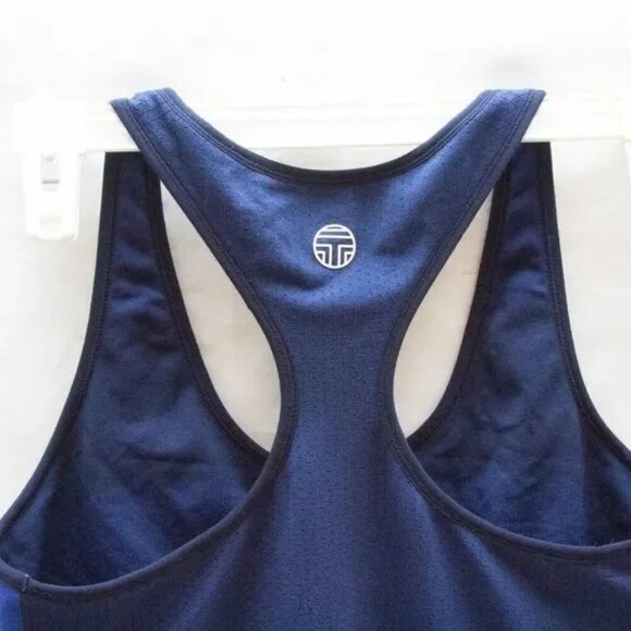 Tory Burch Sport Blue Seamless Unitard Jumpsuit - Picture 6 of 8
